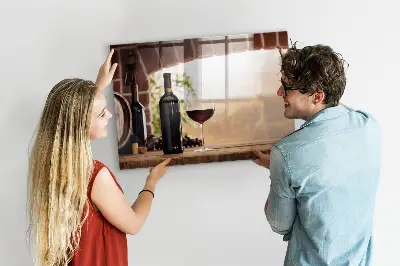 Wine Bottles Magnetic Board