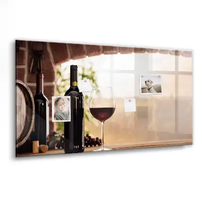 Wine Bottles Magnetic Board