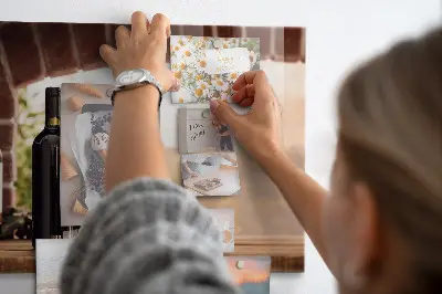Wine Bottles Magnetic Board