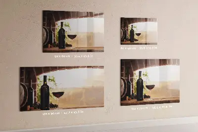 Wine Bottles Magnetic Board