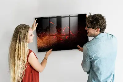 Magnetic wall board Chili peppers