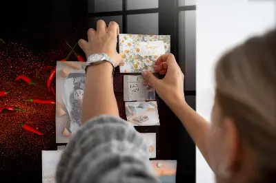 Magnetic wall board Chili peppers
