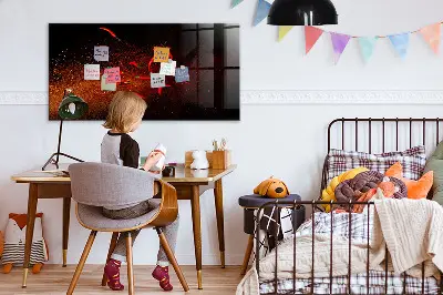 Magnetic wall board Chili peppers