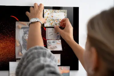 Magnetic wall board Chili peppers