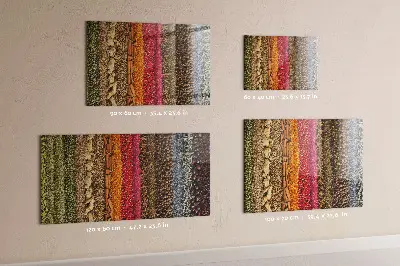 Magnetic glass dry erase board featuring a spice rack design
