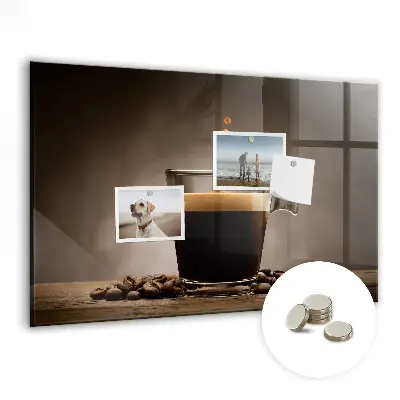 A Cup of Coffee magnetic board