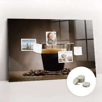 A Cup of Coffee magnetic board