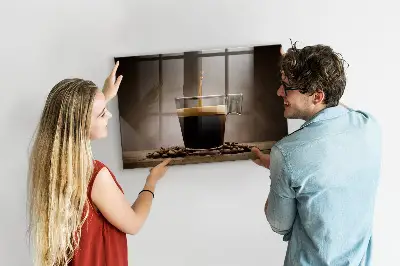 A Cup of Coffee magnetic board