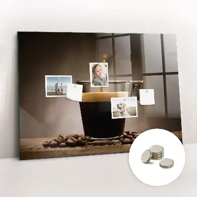 A Cup of Coffee magnetic board