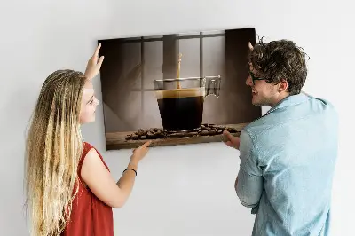 A Cup of Coffee magnetic board