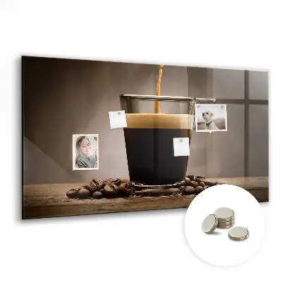 A Cup of Coffee magnetic board