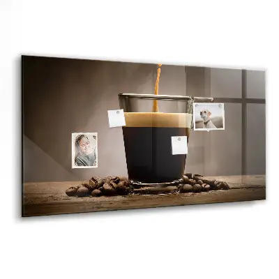 A Cup of Coffee magnetic board