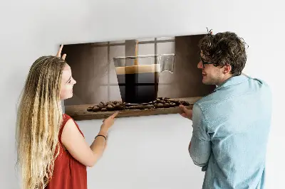 A Cup of Coffee magnetic board