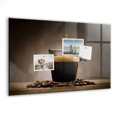 A Cup of Coffee magnetic board