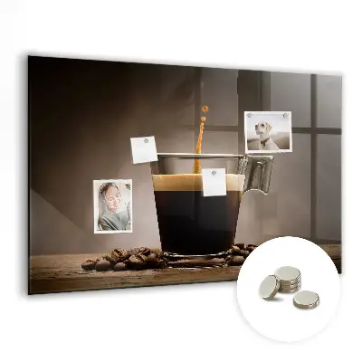 A Cup of Coffee magnetic board