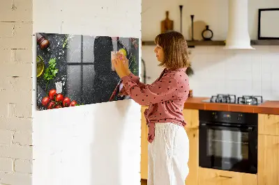 Vegetables on the Counter Magnetic Board