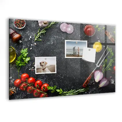 Vegetables on the Counter Magnetic Board