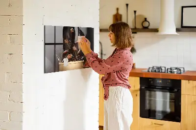 Magnetic wall board Hot coffee