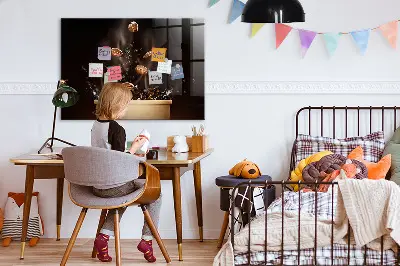 Hot Coffee Magnetic Wall Board
