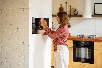 Magnetic wall board Hot coffee