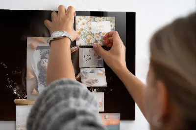 Magnetic wall board Hot coffee