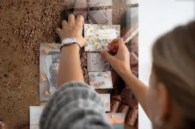 Magnetic board for chocolate bars