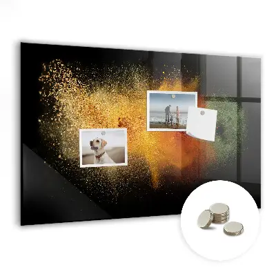 Magnet board Spilled spices