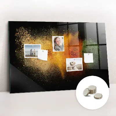 Magnet board Spilled spices