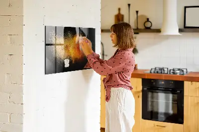 Magnet board Spilled spices