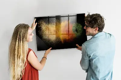 Magnet board Spilled spices