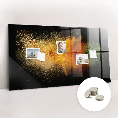Magnet board Spilled spices