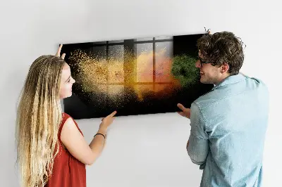 Magnet board Spilled spices