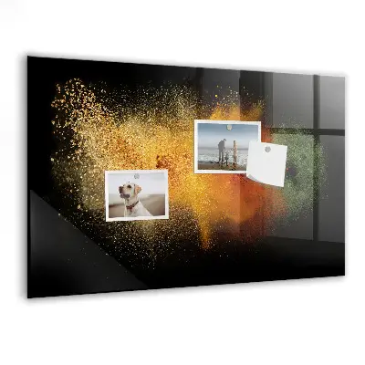 Magnet board Spilled spices