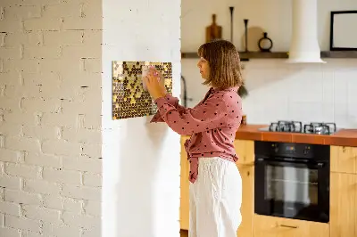 Honeycomb Magnetic Glass Dry Erase Board
