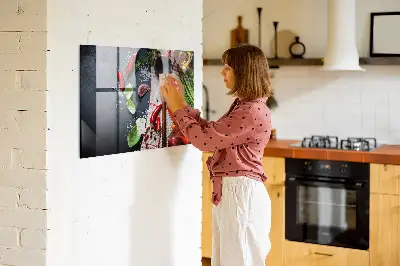 Vegetable magnetic wall board