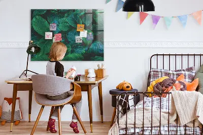 Magnetic wall board Nature leaves