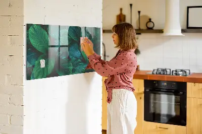 Magnetic wall board Nature leaves