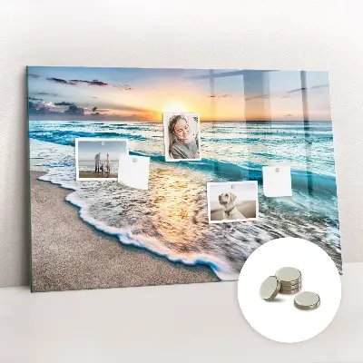 Magnetic Beach and Sea Sand Wall Board