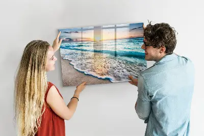 Magnetic Beach and Sea Sand Wall Board
