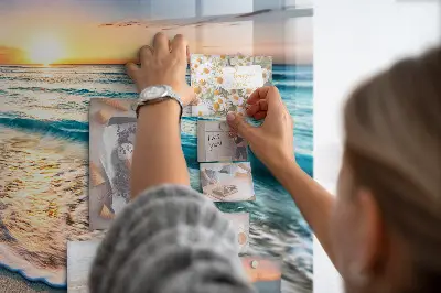 Magnetic Beach and Sea Sand Wall Board