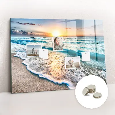 Magnetic Beach and Sea Sand Wall Board