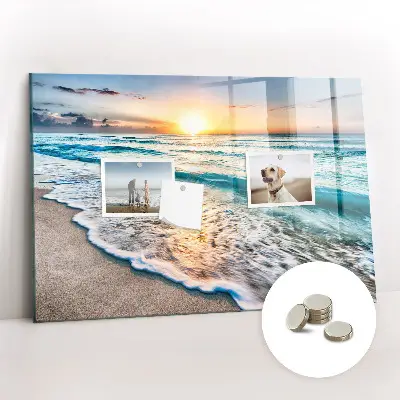 Magnetic Beach and Sea Sand Wall Board