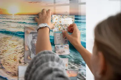Magnetic Beach and Sea Sand Wall Board