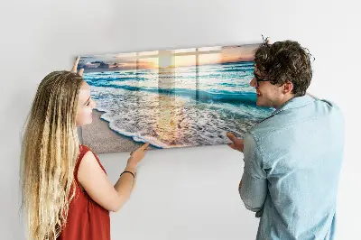 Magnetic Beach and Sea Sand Wall Board