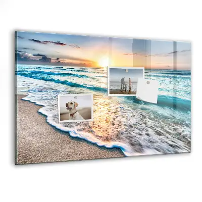 Magnetic Beach and Sea Sand Wall Board