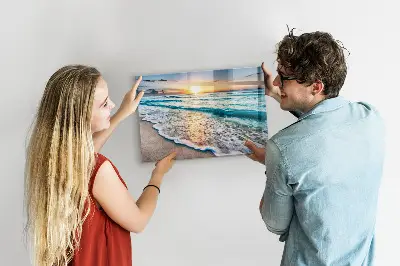 Magnetic Beach and Sea Sand Wall Board