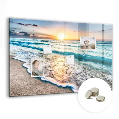 Magnetic Beach and Sea Sand Wall Board