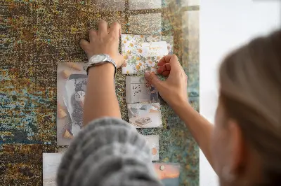 Magnetic glass dry erase board with rust-resistant metal backing