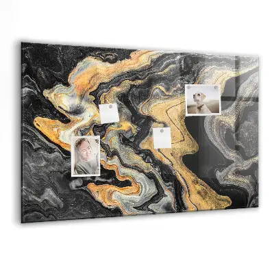 Golden Marble Magnetic Board
