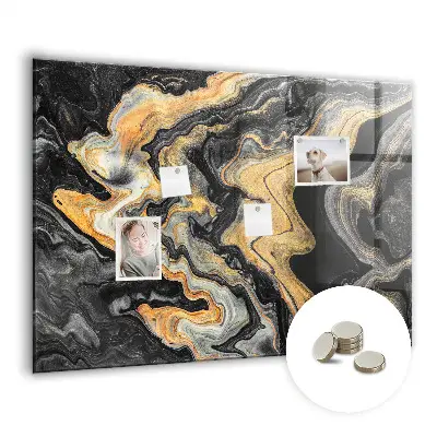 Golden Marble Magnetic Board
